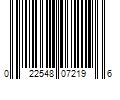 Barcode Image for UPC code 022548072196