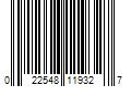 Barcode Image for UPC code 022548119327