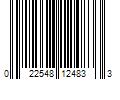 Barcode Image for UPC code 022548124833