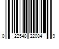 Barcode Image for UPC code 022548220849