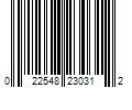 Barcode Image for UPC code 022548230312