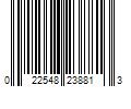 Barcode Image for UPC code 022548238813