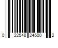 Barcode Image for UPC code 022548245002