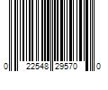 Barcode Image for UPC code 022548295700