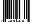 Barcode Image for UPC code 022548297551