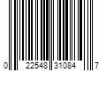 Barcode Image for UPC code 022548310847