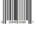 Barcode Image for UPC code 022548333891