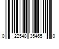 Barcode Image for UPC code 022548354650