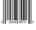 Barcode Image for UPC code 022548355169