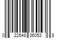 Barcode Image for UPC code 022548360538