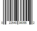 Barcode Image for UPC code 022548360552