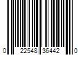 Barcode Image for UPC code 022548364420