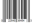 Barcode Image for UPC code 022548364543