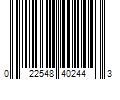 Barcode Image for UPC code 022548402443