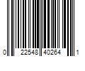 Barcode Image for UPC code 022548402641