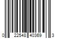 Barcode Image for UPC code 022548403693