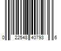 Barcode Image for UPC code 022548407936