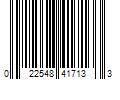 Barcode Image for UPC code 022548417133