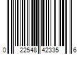 Barcode Image for UPC code 022548423356