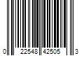 Barcode Image for UPC code 022548425053