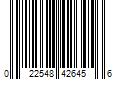 Barcode Image for UPC code 022548426456