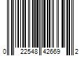 Barcode Image for UPC code 022548426692