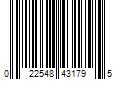 Barcode Image for UPC code 022548431795