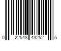 Barcode Image for UPC code 022548432525