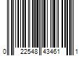 Barcode Image for UPC code 022548434611