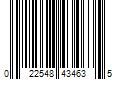 Barcode Image for UPC code 022548434635