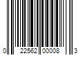 Barcode Image for UPC code 022562000083