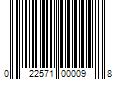 Barcode Image for UPC code 022571000098