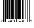 Barcode Image for UPC code 022578103266