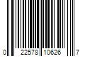 Barcode Image for UPC code 022578106267