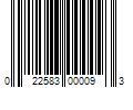 Barcode Image for UPC code 022583000093