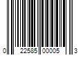 Barcode Image for UPC code 022585000053