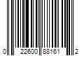 Barcode Image for UPC code 022600881612