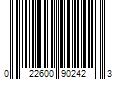 Barcode Image for UPC code 022600902423