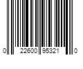 Barcode Image for UPC code 022600953210