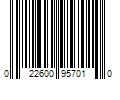 Barcode Image for UPC code 022600957010