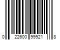 Barcode Image for UPC code 022600999218