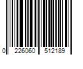 Barcode Image for UPC code 0226060512189