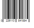 Barcode Image for UPC code 0226113841884