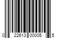 Barcode Image for UPC code 022613000055