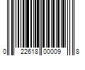 Barcode Image for UPC code 022618000098