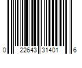 Barcode Image for UPC code 022643314016