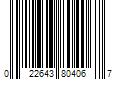 Barcode Image for UPC code 022643804067