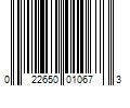 Barcode Image for UPC code 022650010673