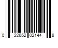 Barcode Image for UPC code 022652021448