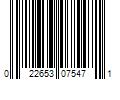 Barcode Image for UPC code 022653075471